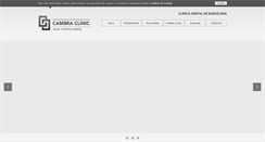 Desktop Screenshot of cambraclinic.com